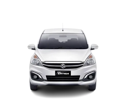 SelectBus Maruti Suzuki Ertiga 6-seater taxi front view for family travel