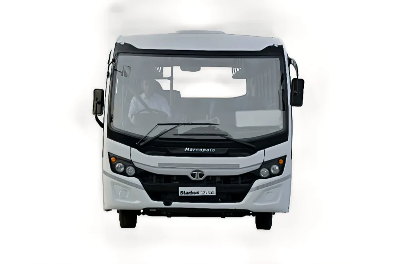 SelectBus 32-seater non-AC bus front view for wedding and Kokna group travel