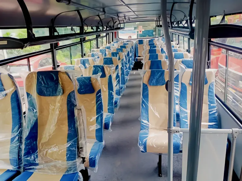 SelectBus 32-seater non-AC bus interior seating for tour packages